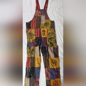 BOHO Patchwork Multicolor Jumpsuit